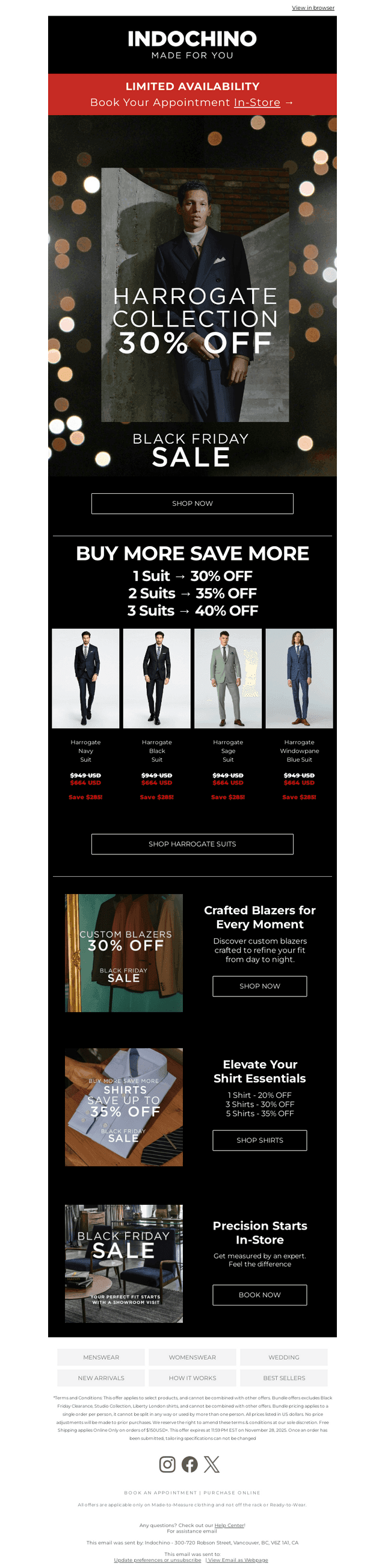 Tailored Savings, Understated Style