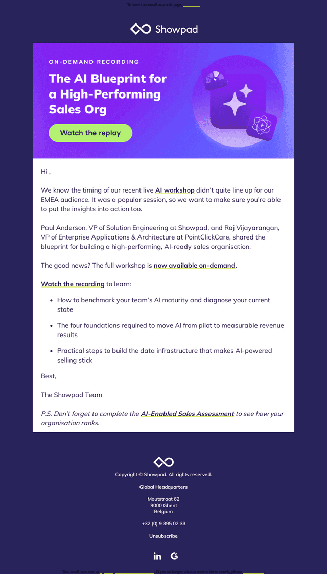 Missed the AI blueprint workshop? Catch up on-demand