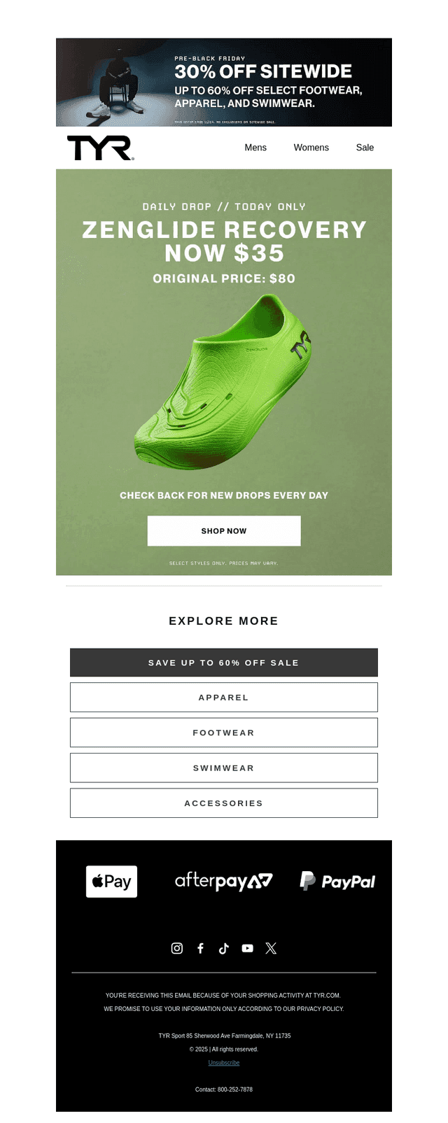 Daily Drop: $35 ZenGlides ⏳