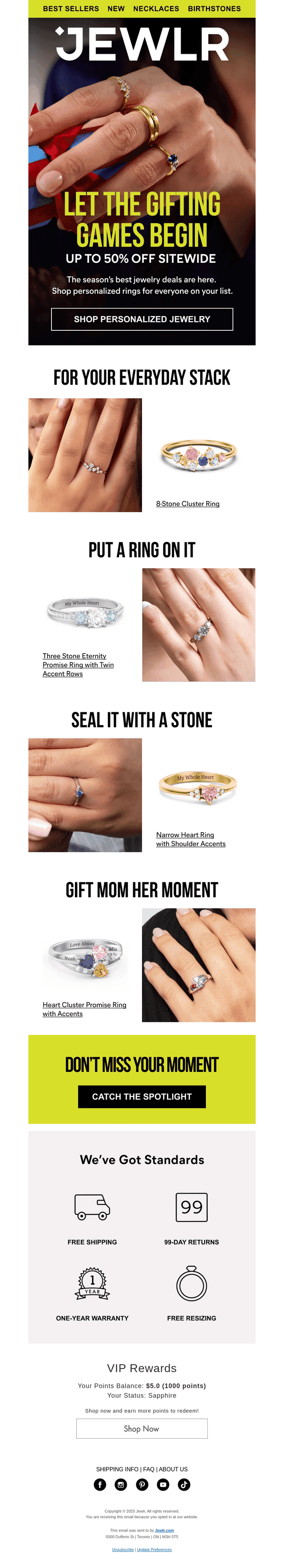 A Ring For Every Reason (to Gift)