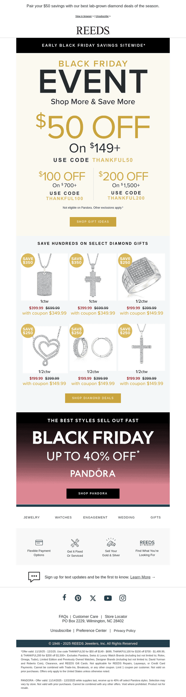 $50 off $149+ just dropped sitewide…