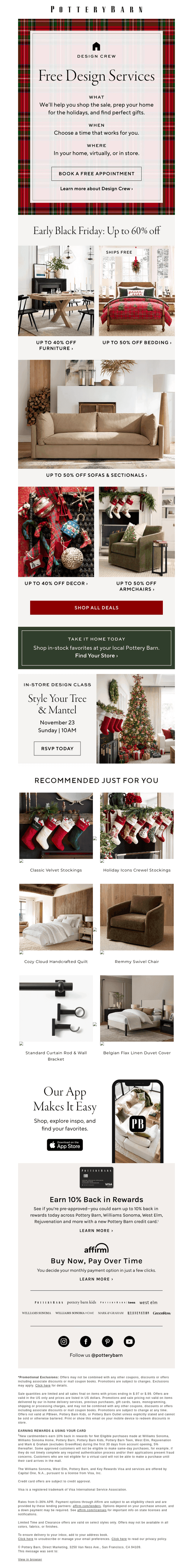 FREE design services: RSVP now