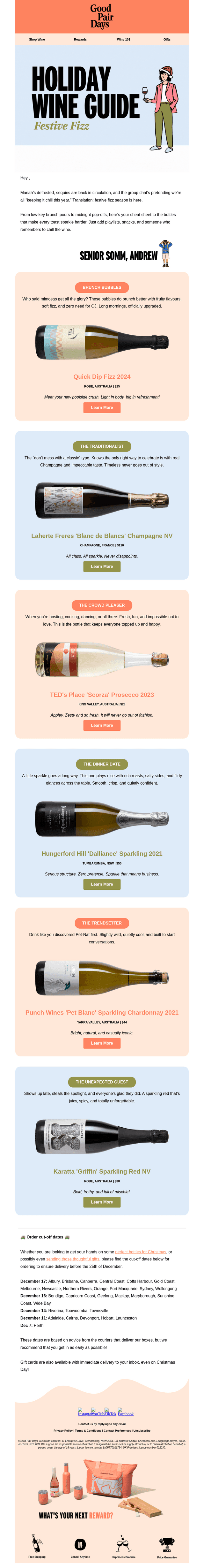 🍾Your Festive Fizz Guide