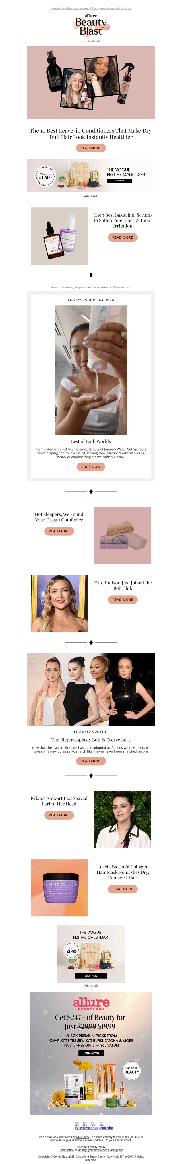 The Blepharoplasty Bun Is Everywhere
