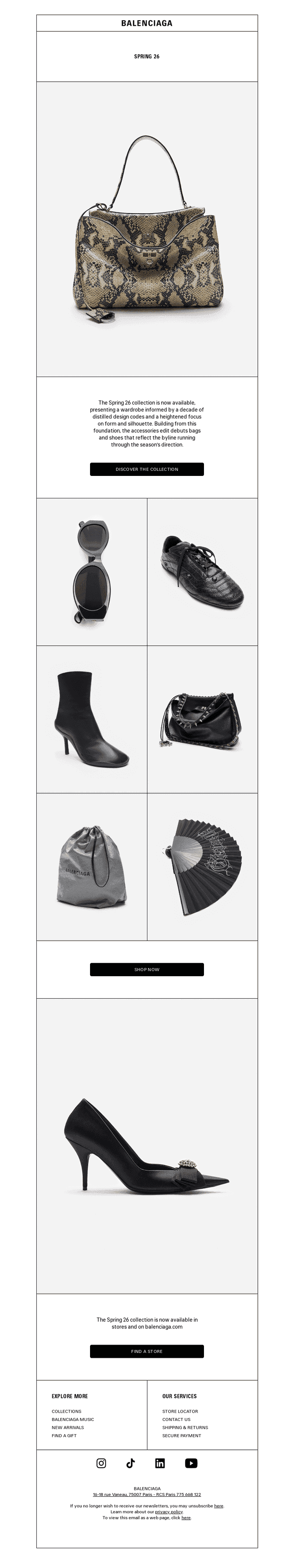 Just in: Spring 26