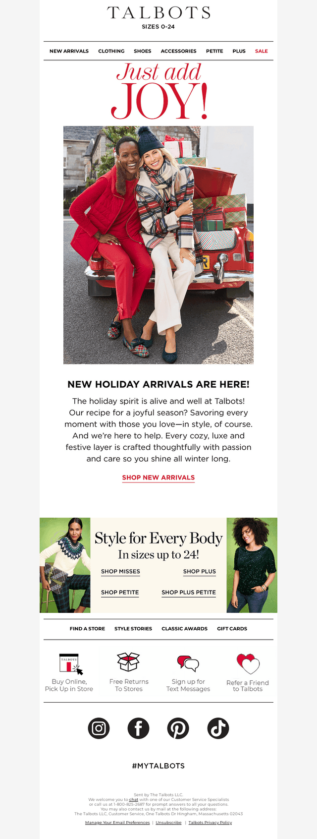 🌲 NEW Holiday Arrivals are HERE!