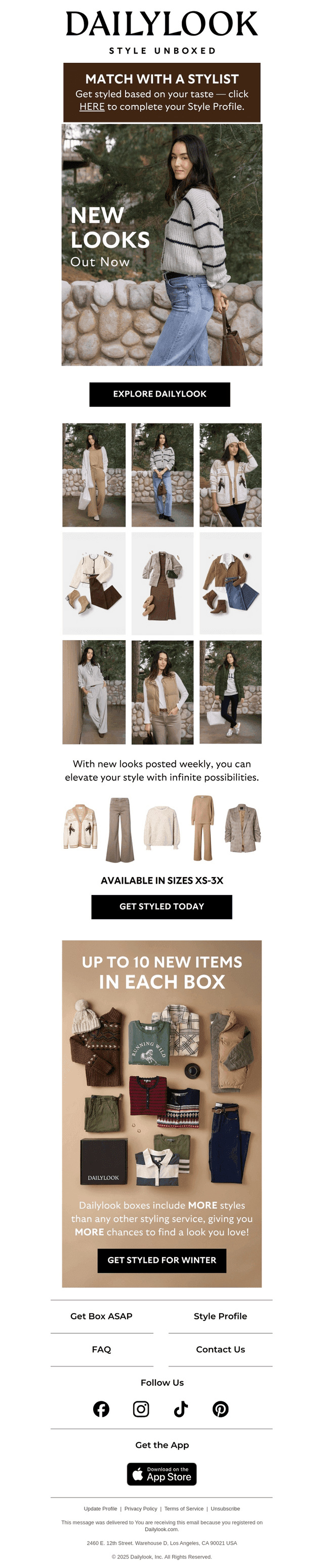 , Get styled in New Looks!