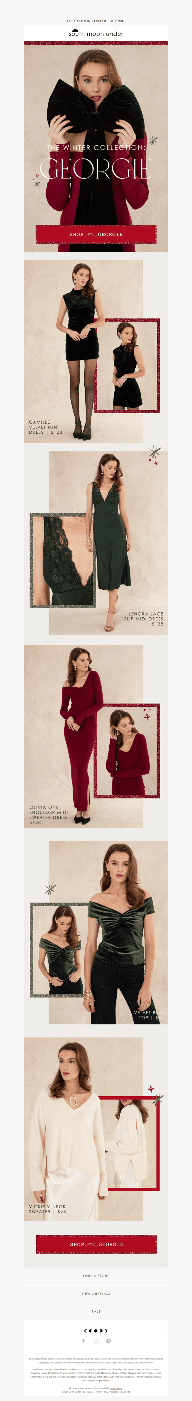 The GEORGIE Winter Collection