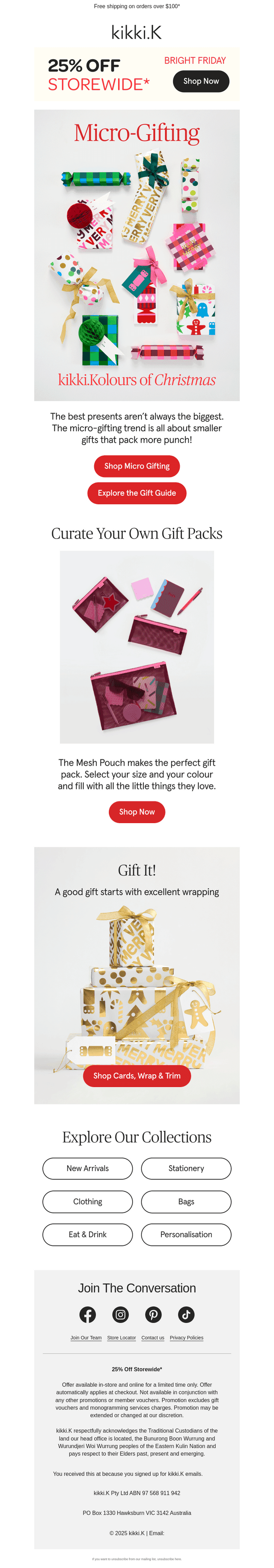 Micro-Gift this season!