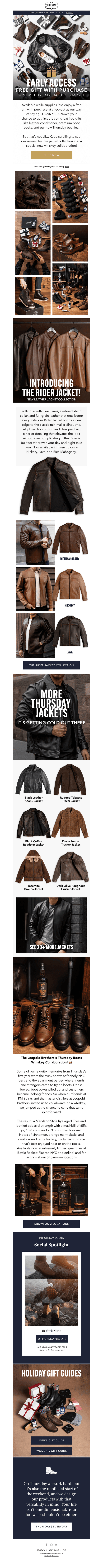 Early Access + New Jackets!