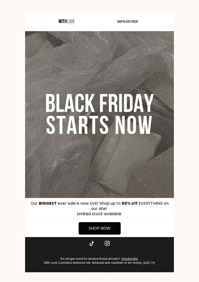 BLACK FRIDAY IS HERE🖤