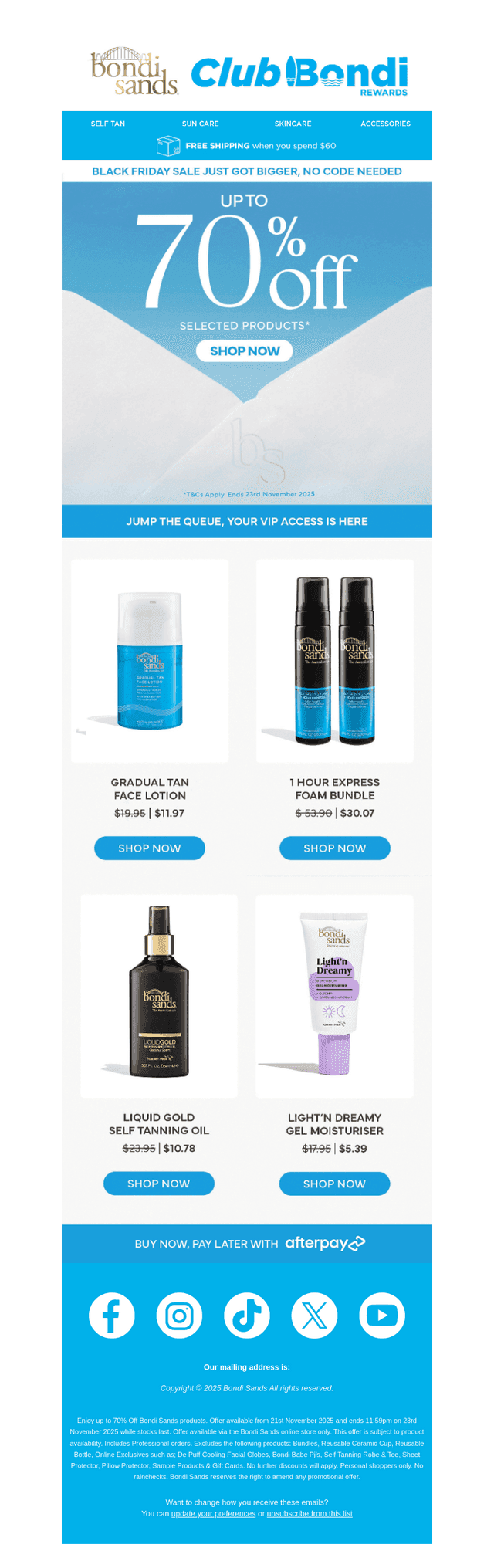 VIP Access: Up To 70% Off 😍