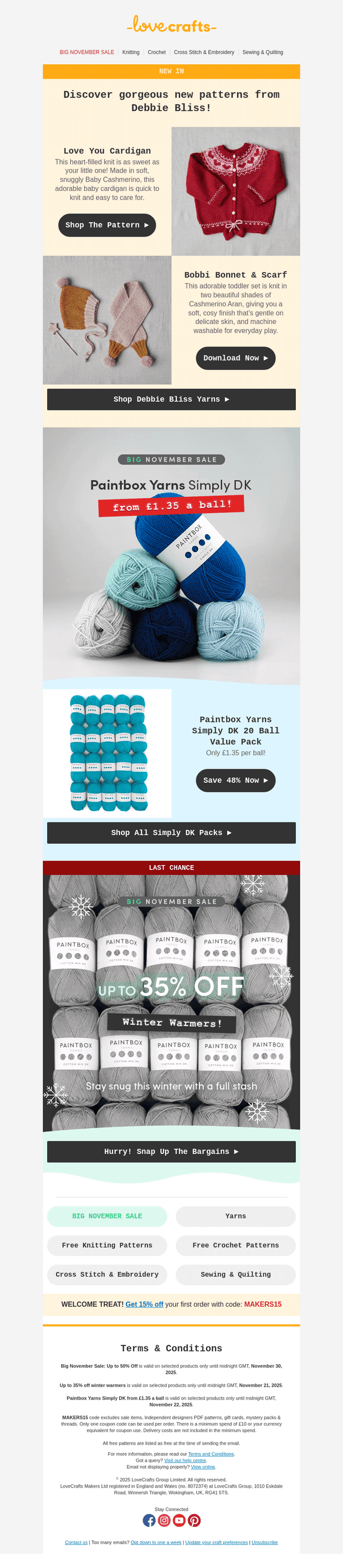 NEW Debbie Bliss baby patterns🧣❤️