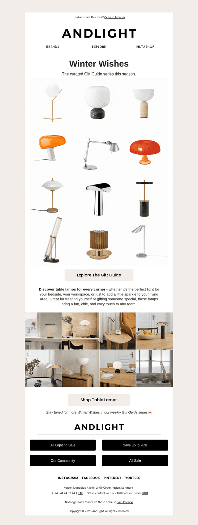 GIFT GUIDE | Perfect Table Lamps