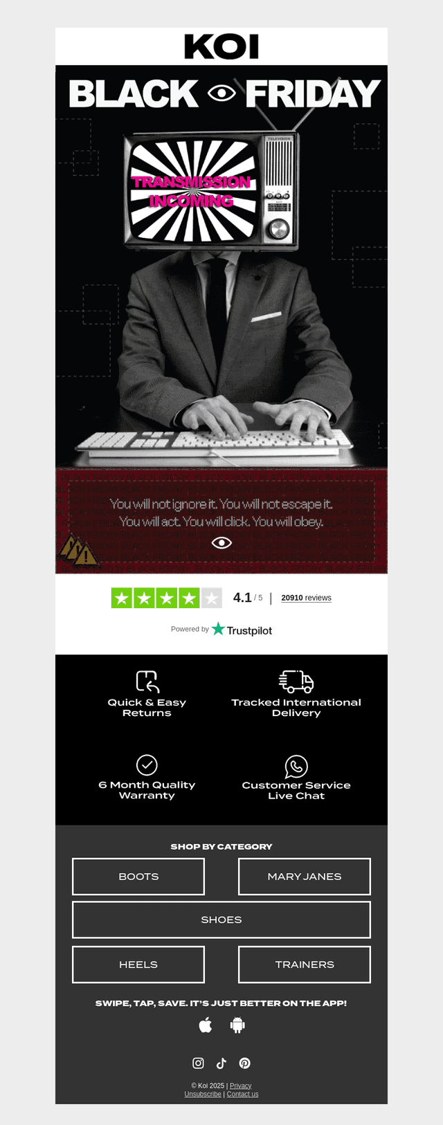 BLACK FRIDAY IS COMING.