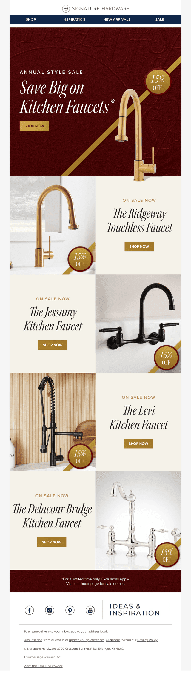 Luxe kitchen faucets for LESS 🤩