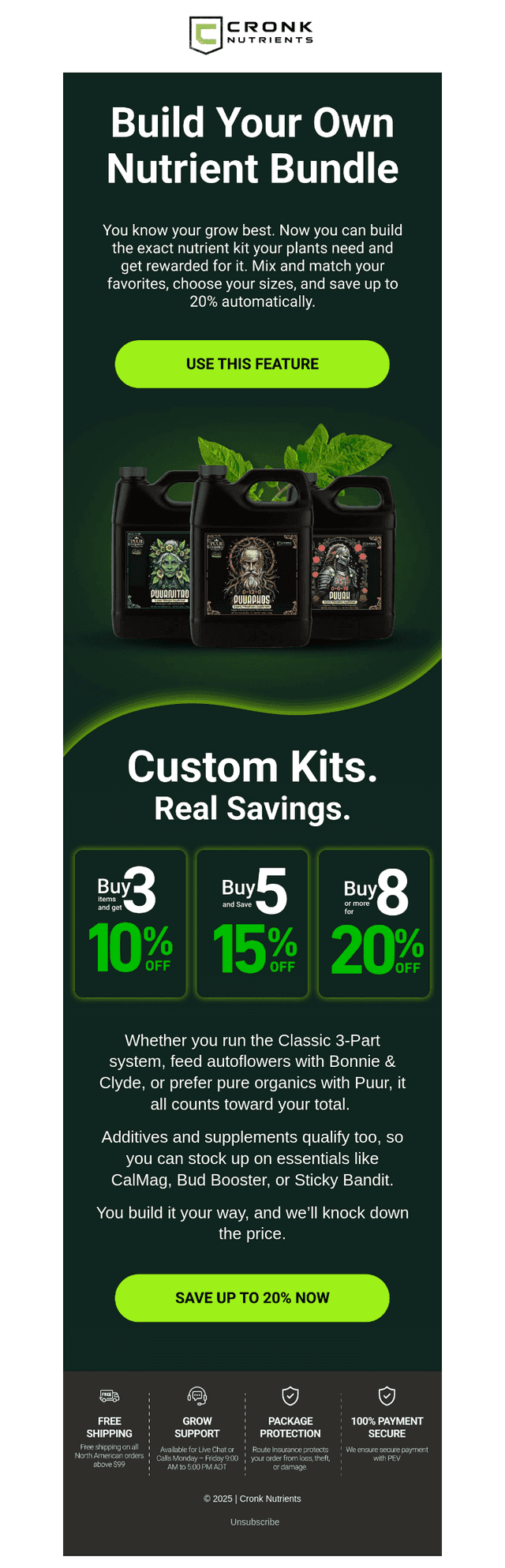 NEW FEATURE: Save up to 20%
