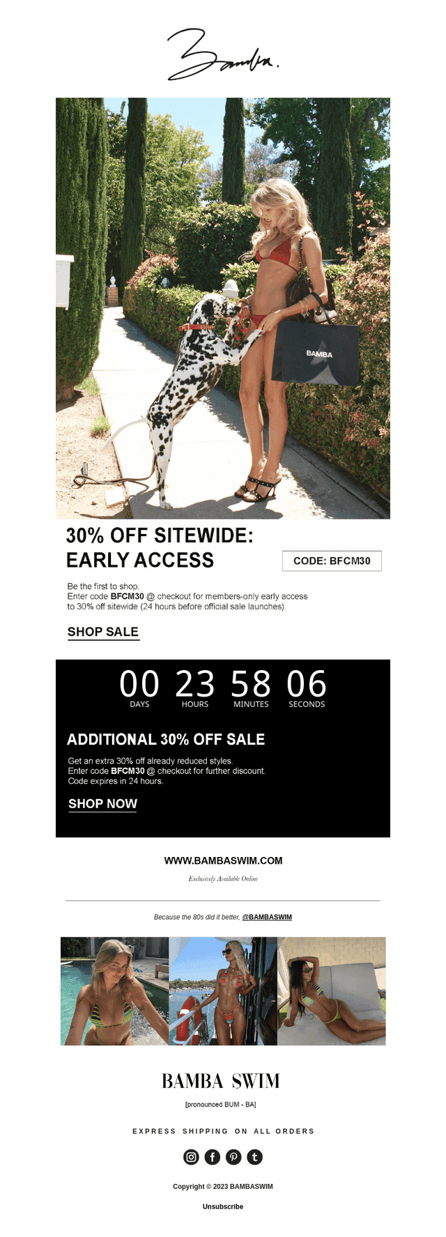 30% OFF — MEMBER EARLY ACCESS.