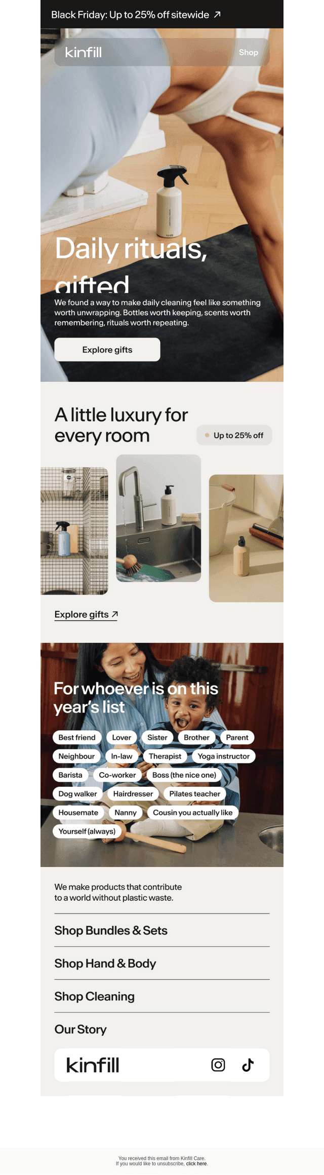 25% Off: The only cleaner that’s actually giftable