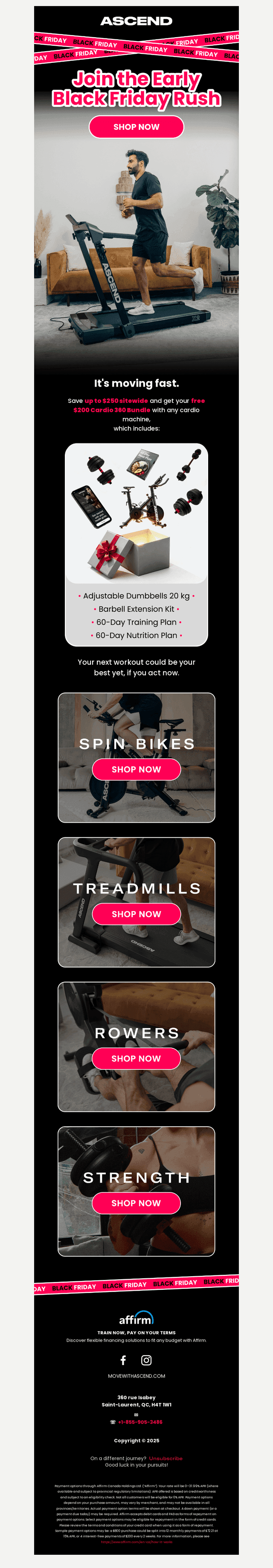 The Early Black Friday Rush Is On 🏃‍♂️