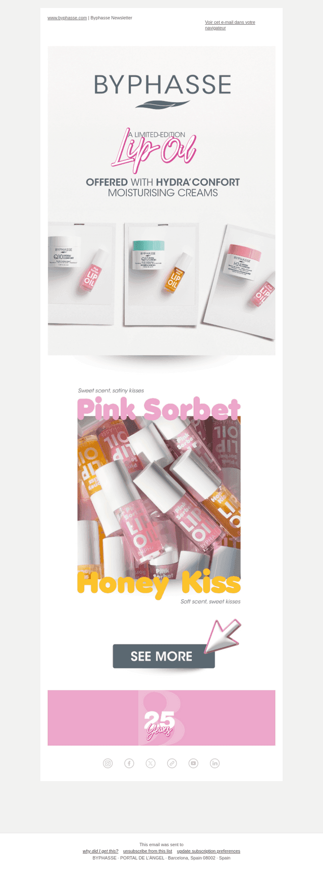 A LIMITED-EDITION LIP OIL OFFERED