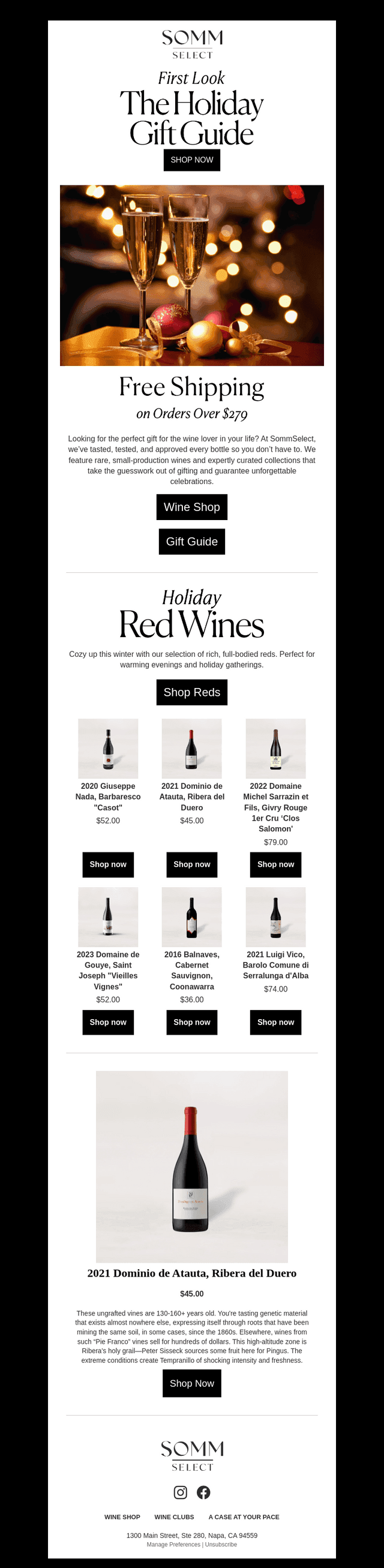 Your First Look - Our Somm Holiday Gift Guide 🎁🥂👀