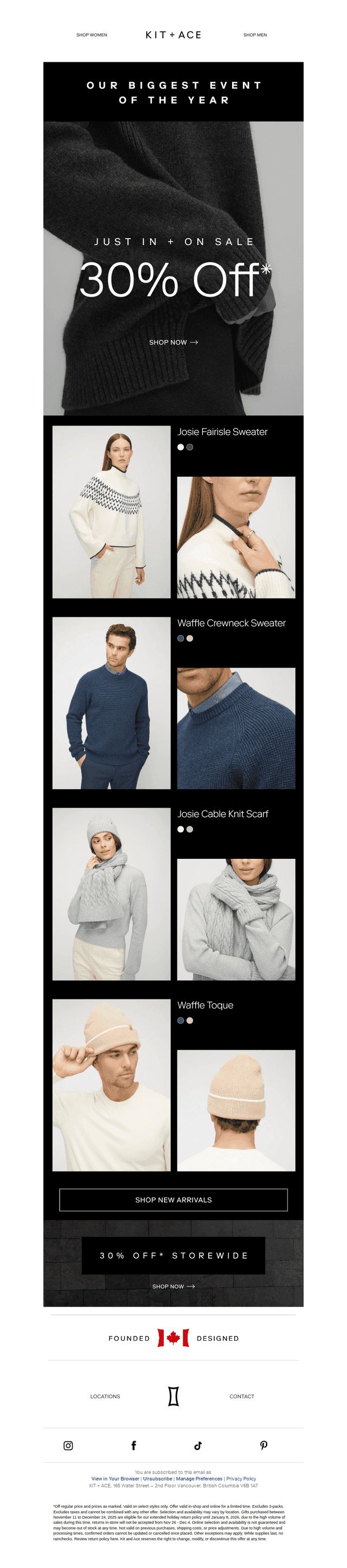Fresh Styles Just In — 40% Off