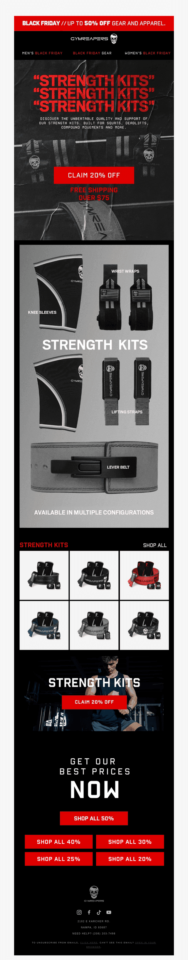 20% Off Strength Kits