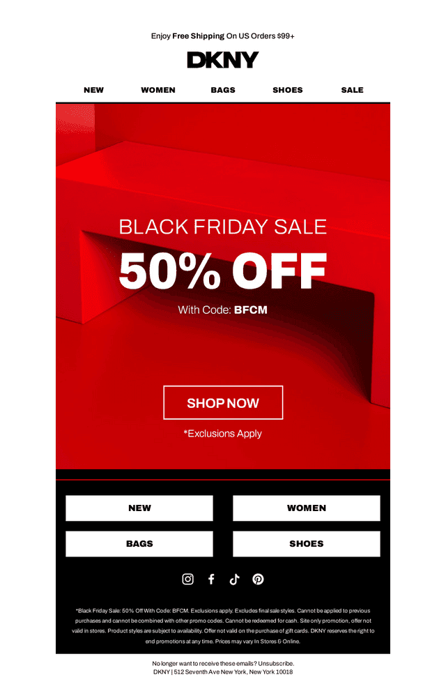 Enjoy 50% Off | Black Friday Is Here