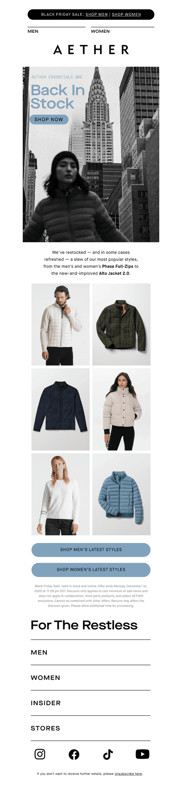 We’ve Restocked Our Best-Selling Styles