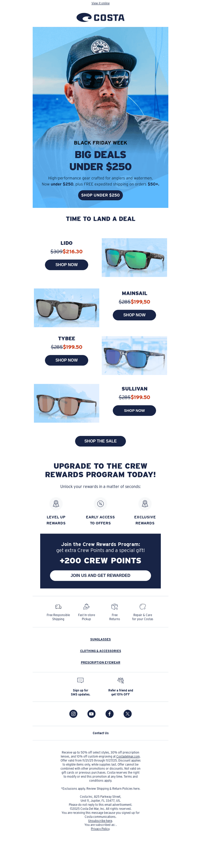 BIG deals under $250