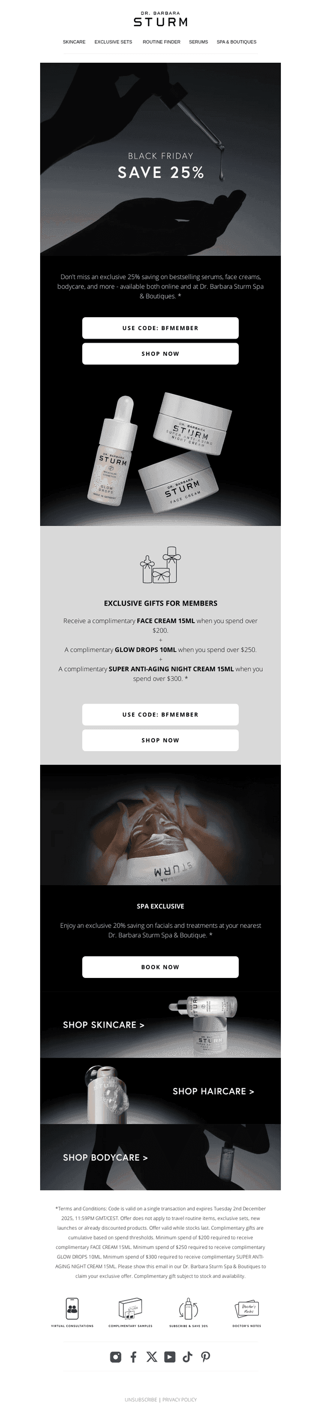 Exclusive 25% Saving & Complimentary Gifts