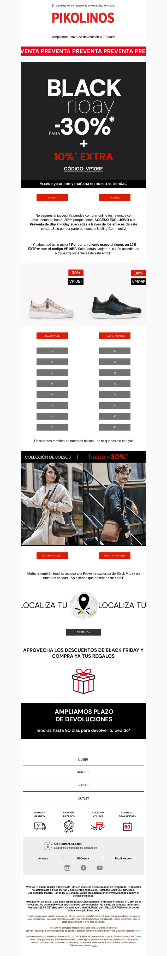 Accede YA: Preventa Black Friday + 10%* EXTRA