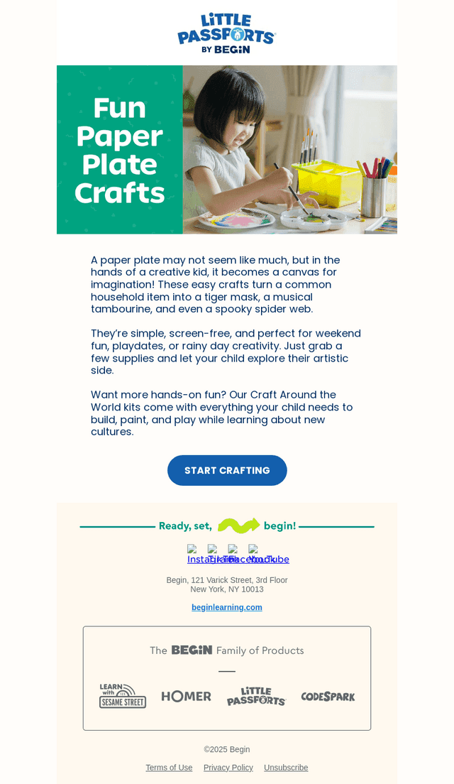 Transform a Paper Plate into a Masterpiece