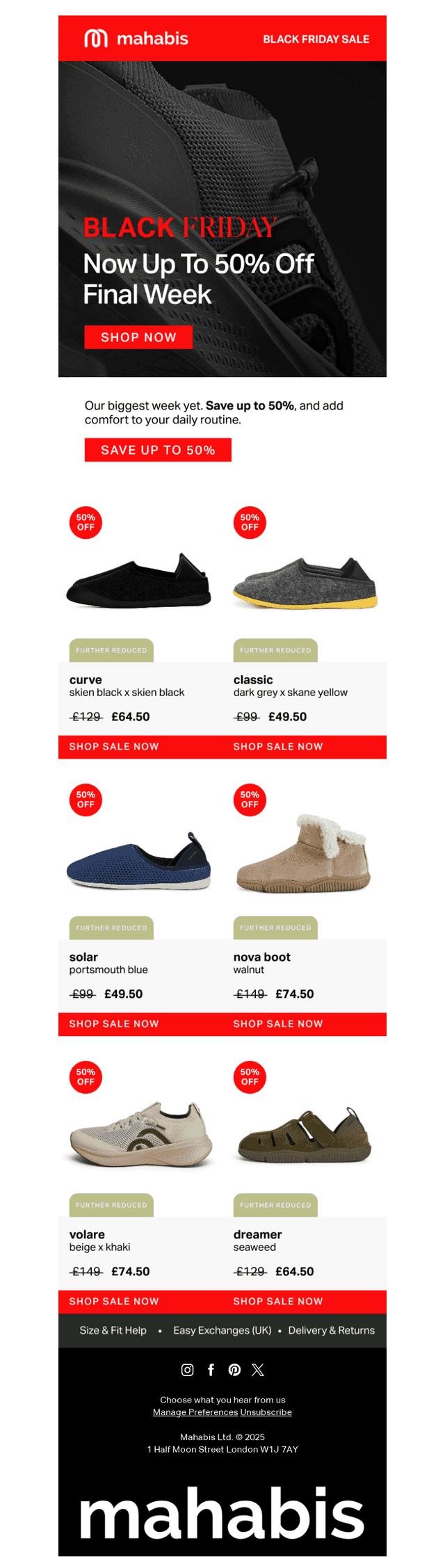 Black Friday: Now 50% off