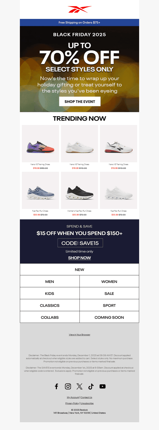 Black Friday Savings Are ON