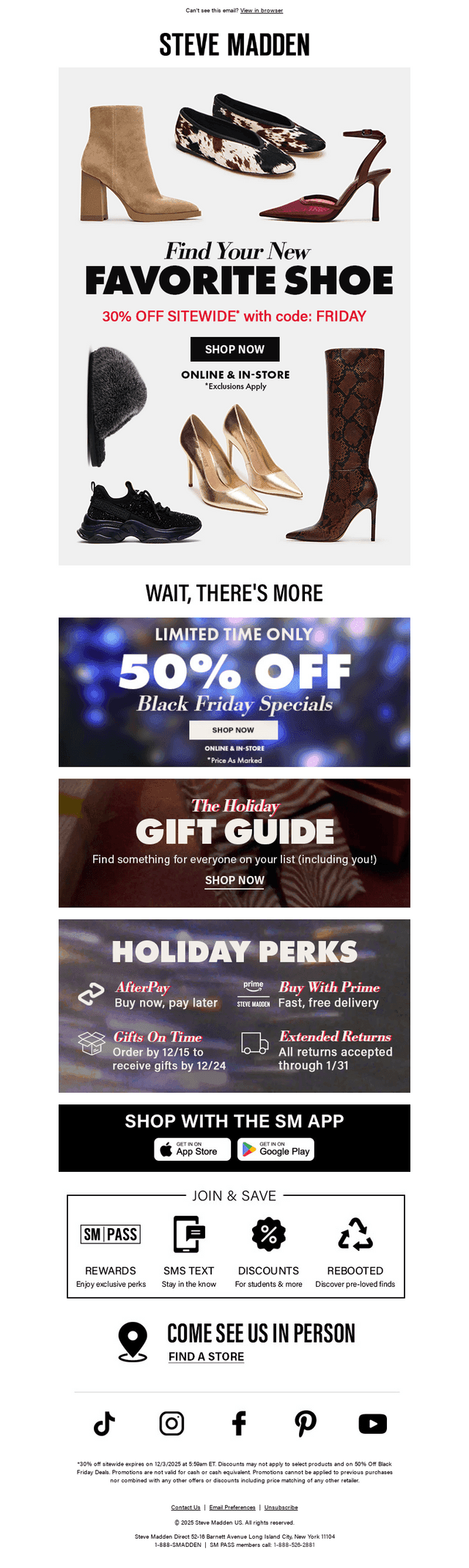 30% Off SITEWIDE IS LIVE