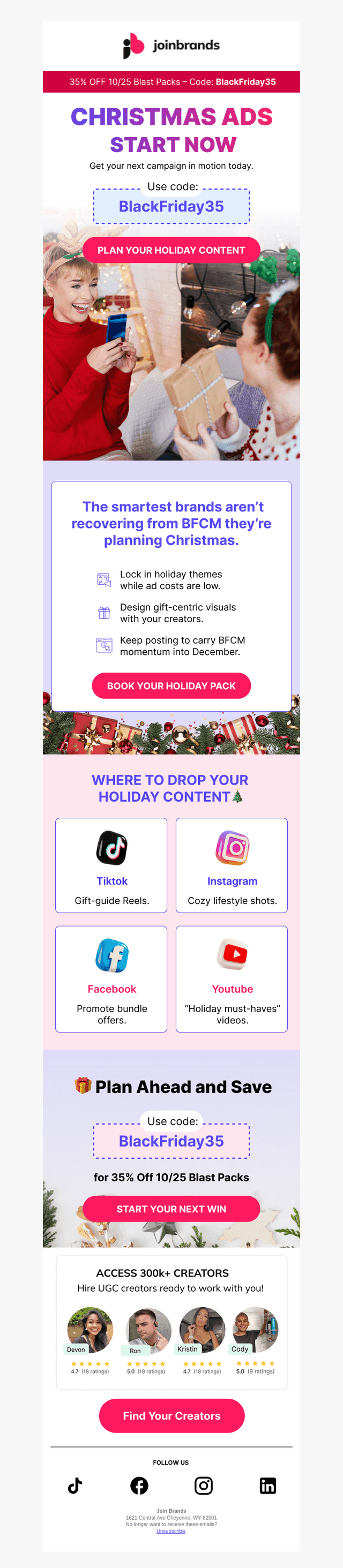 Get Ahead for Christmas! 🎄💸