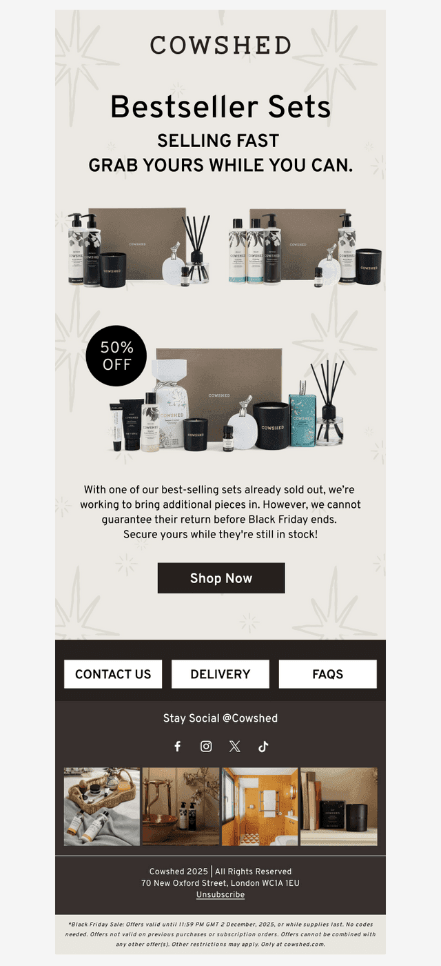 The Bestseller Sets Are Going Fast