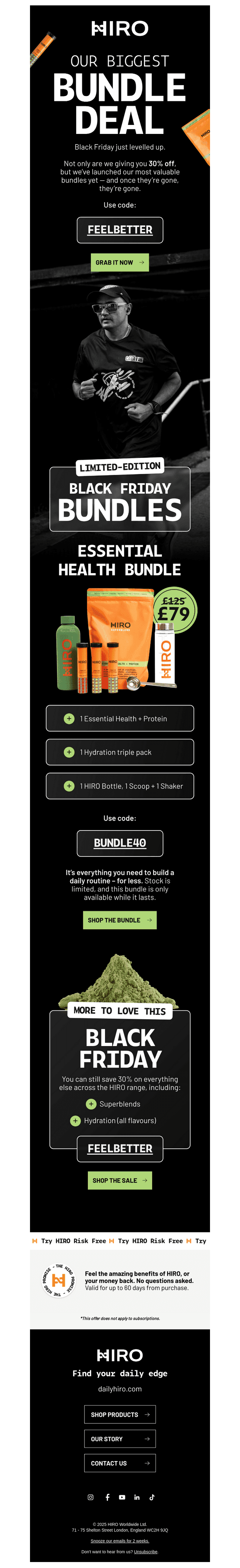 30% off + our biggest ever bundle deal 🧨
