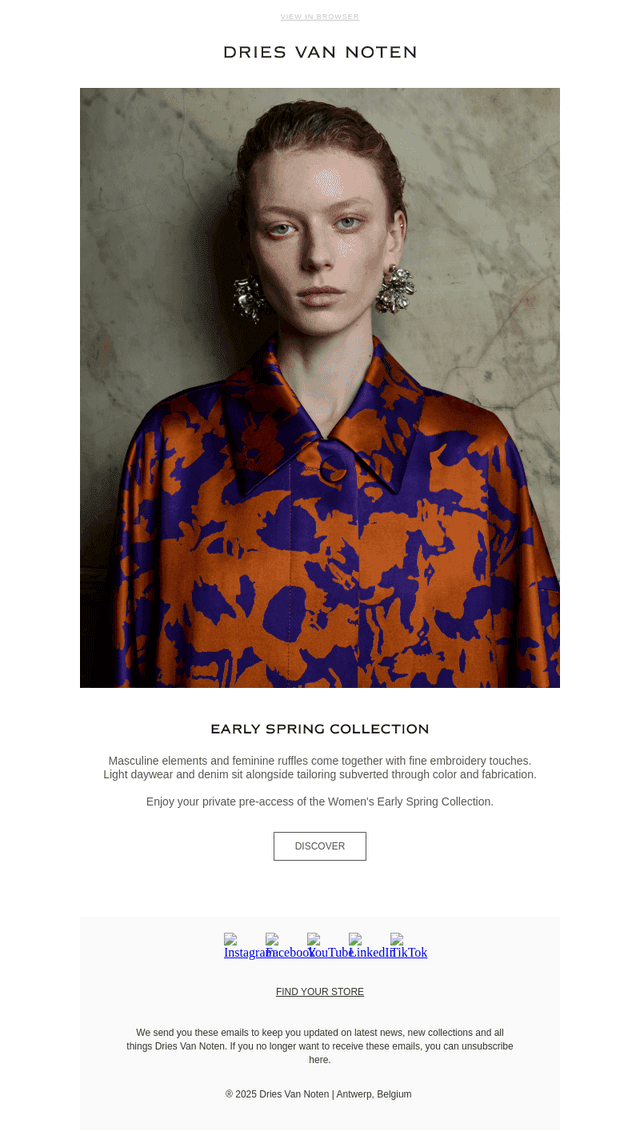 Early Spring Collection: Pre-Access