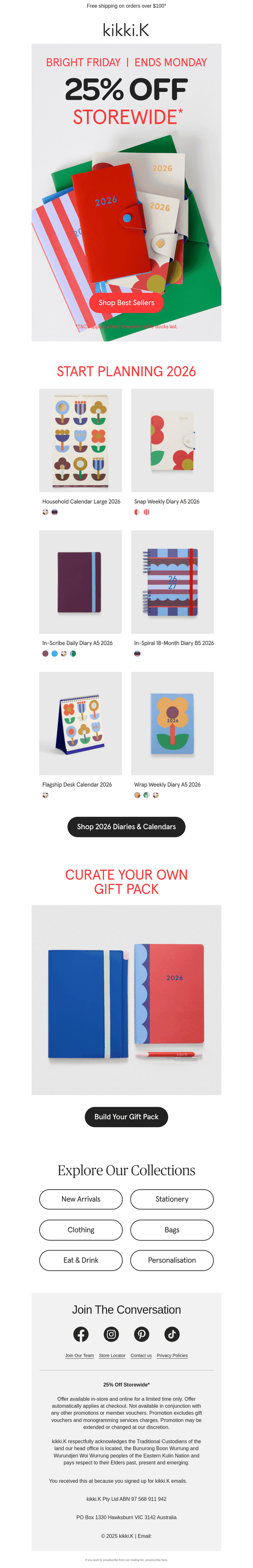 25% Off* for Bright Friday | Ends Monday