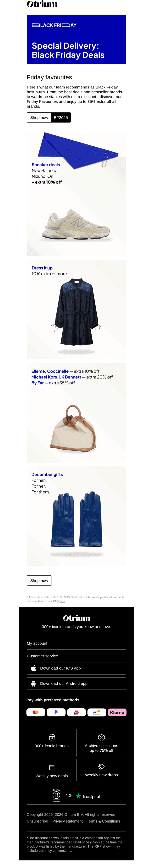 Special Delivery: Black Friday Deals