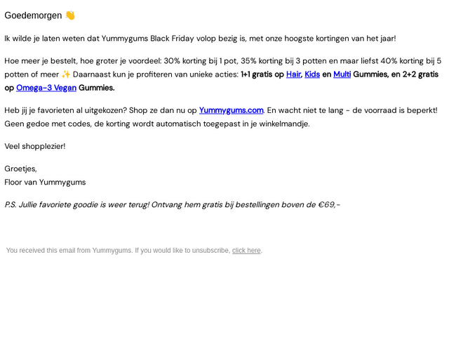 De allerhoogste korting van het jaar... ;)