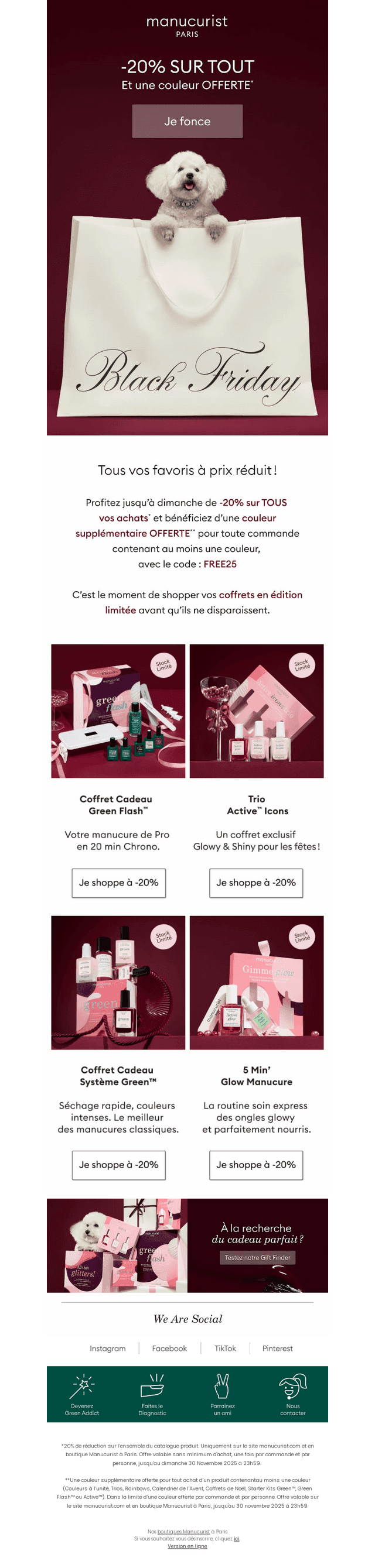 NOW LIVE : -20% sur TOUT