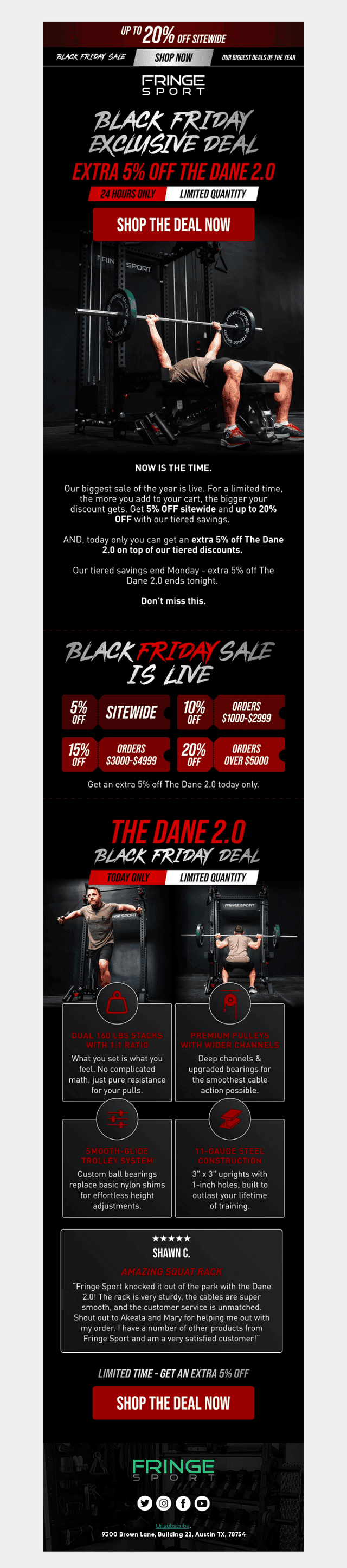 TODAY ONLY ⚡ Extra 5% OFF The Dane 2.0