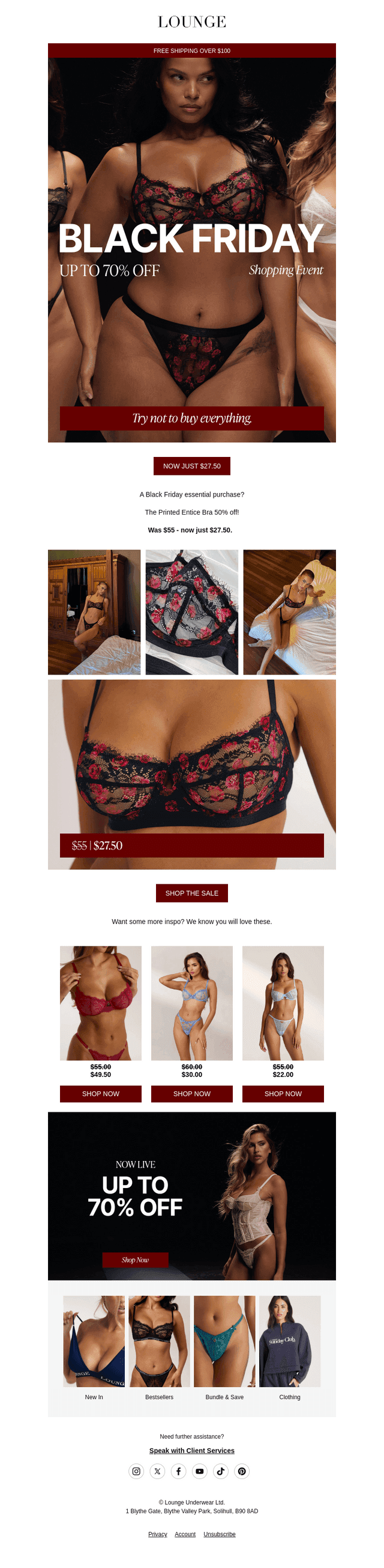NOW: $27.50 Printed Entice