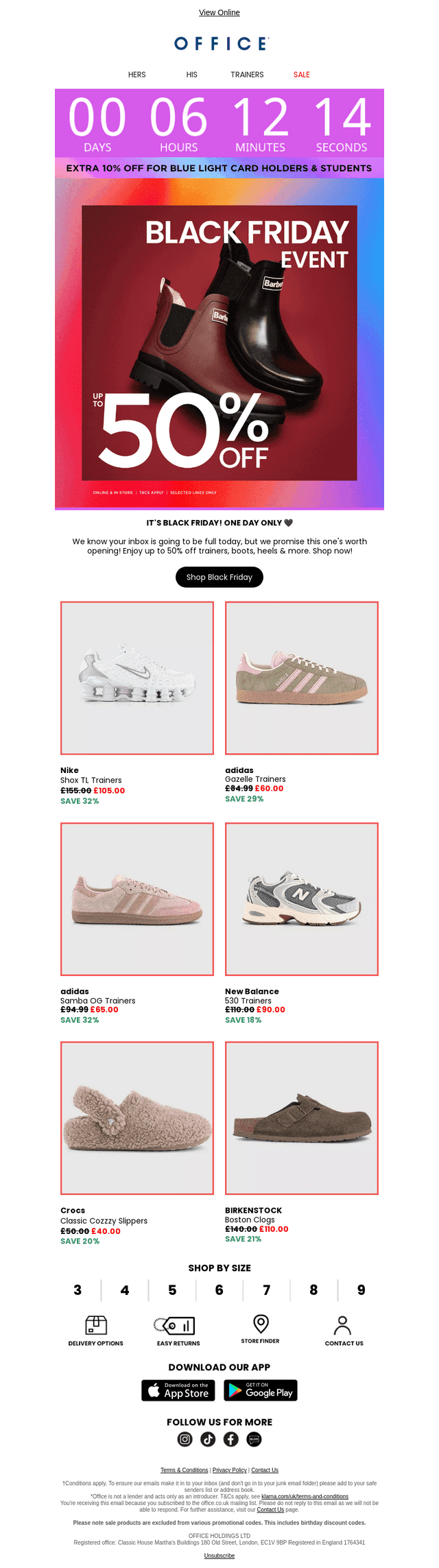 UP TO 50% OFF INSIDE 👉