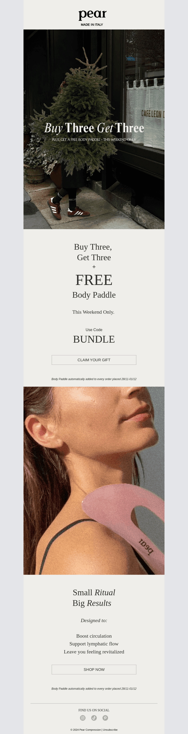 Buy 3 Get 3, Plus - Free Gift With Purchase
