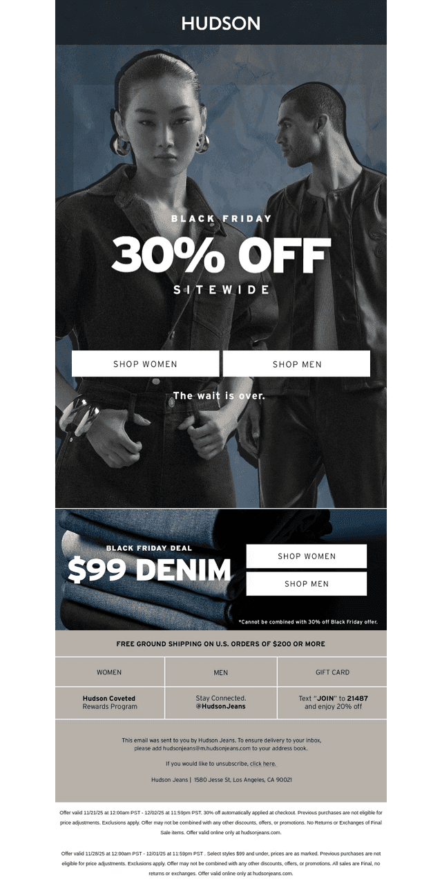 BLACK FRIDAY: 30% OFF Sitewide